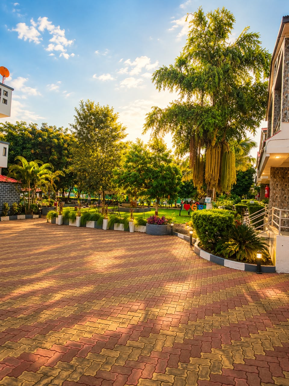Cottage exterior view at Wildlife Gir Resort